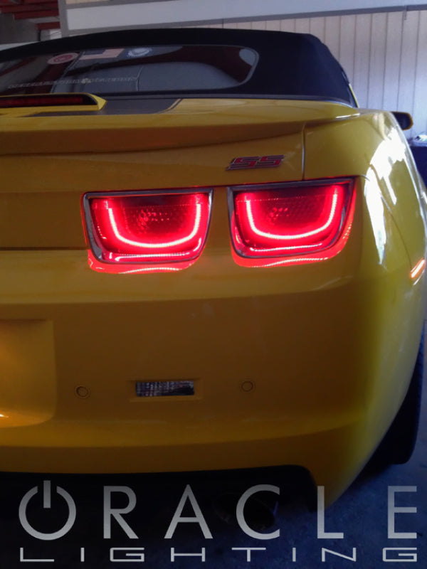ORACLE Lighting Oracle Chevy Camaro 10-13 Afterburner 2.0 Tail Light Halo Kit - Red 2534-003 2534-003 Photo - lifestyle view