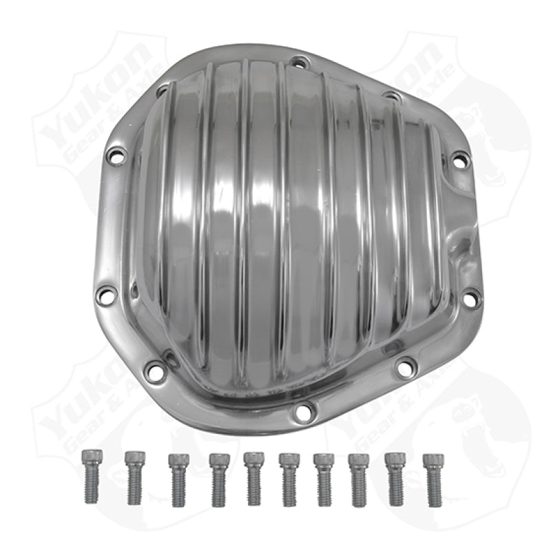 Yukon Gear & Axle Yukon Gear Polished Aluminum Replacement Cover For Dana 60 Reverse Rotation YP C2-D60-REV YP C2-D60-REV Photo - Primary
