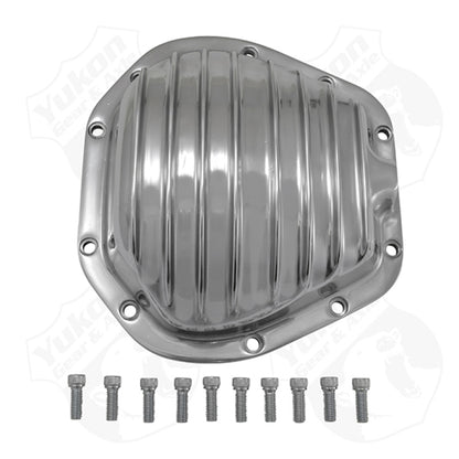 Yukon Gear & Axle Yukon Gear Polished Aluminum Replacement Cover For Dana 60 Reverse Rotation YP C2-D60-REV YP C2-D60-REV Photo - Primary