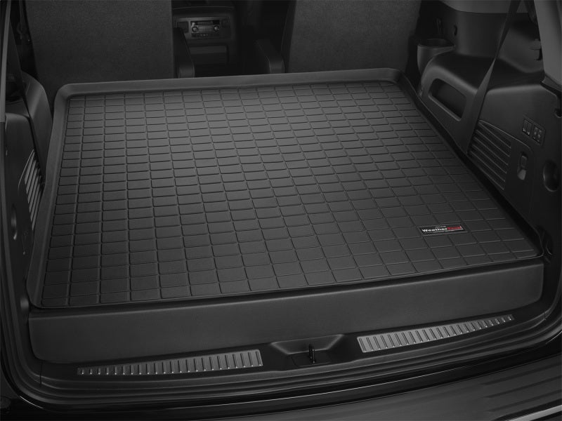 WeatherTech 15+ Chevrolet Tahoe/GMC Yukon/Cadillac Escalade Cargo Liners - Black 40710 Photo - Mounted