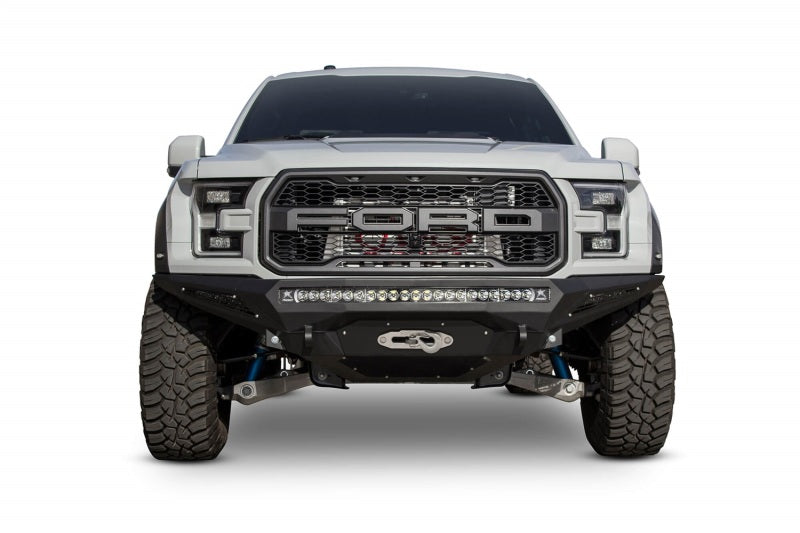 Addictive Desert Designs 17-18 Ford F-150 Raptor Stealth Fighter Front Bumper F111202860103 Photo - Mounted