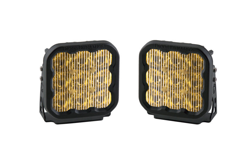 Diode Dynamics SS5 LED Pod Pro - Yellow Driving (Pair) DD6783P DD6783P Photo - Primary