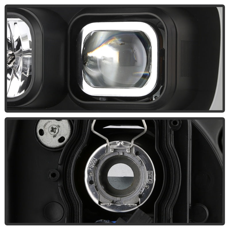 Spyder 07-14 Chevy Suburban/1500/2500/Tahoe V2 Projector Headlights All Blk PRO-YD-CSUB07V2-DRL-BKV2 5085986 5085986 Photo - Unmounted