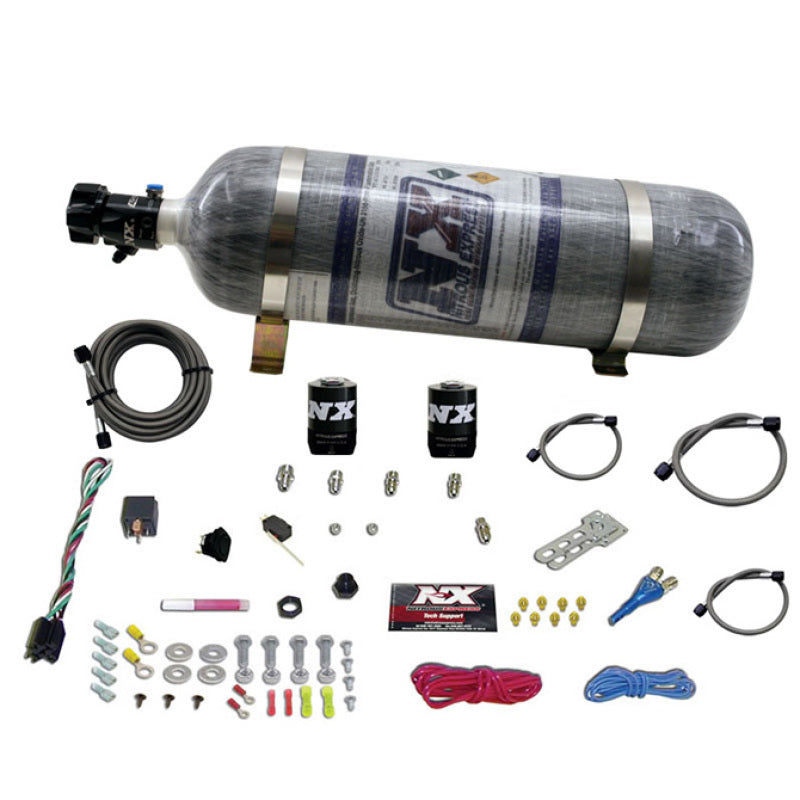 Nitrous Express All Ford EFI Single Nozzle Nitrous Kit w/Composite Bottle 20922-12 20922-12 Photo - Primary