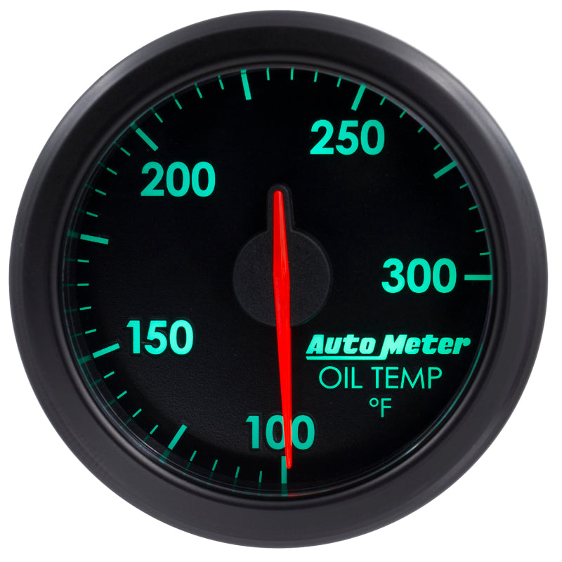 Autometer 2-1/16" Oil Temp, 100-300`F, Airdrive, Black 9140-T User 5