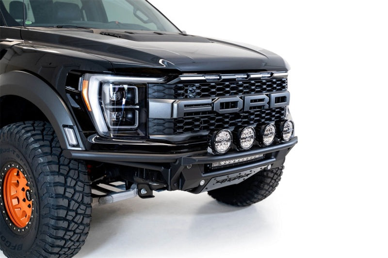 Addictive Desert Designs 21-22 Ford Raptor PRO Bolt-On Add-On Light Hoop (Req F218102070103) L2157021701NA L2157021701NA Photo - Mounted