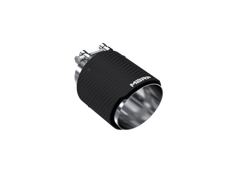 MBRP Universal Carbon Fiber Dual Wall Tip 4.5in OD/3in Inlet/6.13in L T5180CF T5180CF Photo - Primary