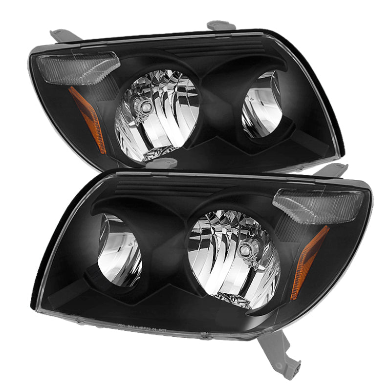 SPYDER Xtune Toyota 4Runner 03-05 Crystal Headlights Black HD-JH-T4R03-AM-BK 9023583 9023583 Photo - Primary