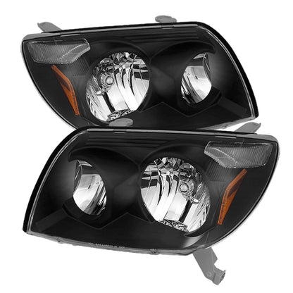 SPYDER Xtune Toyota 4Runner 03-05 Crystal Headlights Black HD-JH-T4R03-AM-BK 9023583 9023583 Photo - Primary