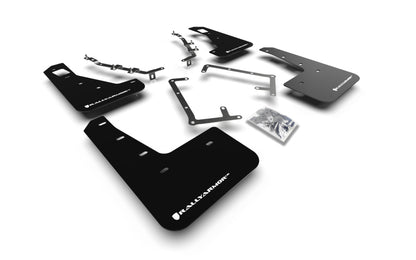 Rally Armor 09-11 Ford Focus MK2 RS Black UR Mud Flap White Logo MF56-UR-BLK/WH MF56-UR-BLK/WH Photo - Primary