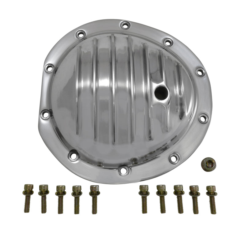 Yukon Gear & Axle Yukon Gear Polished Aluminum Cover For 8.5in GM YP C2-GM8.5-F YP C2-GM8.5-F Photo - Primary