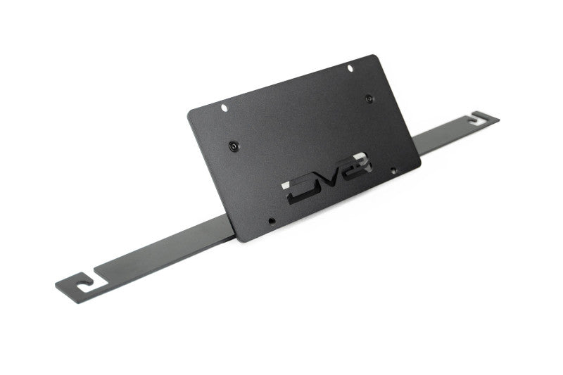 DV8 Offroad 2021 Ford Bronco Capable Bumper Slanted Front License Plate Mount LPBR-05 LPBR-05 Photo - Unmounted