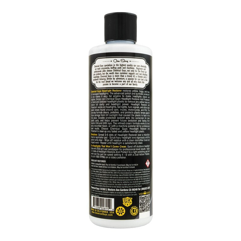 Chemical Guys Headlight Restorer & Protectant - 16oz (P6) GAP11516 GAP11516 User 1