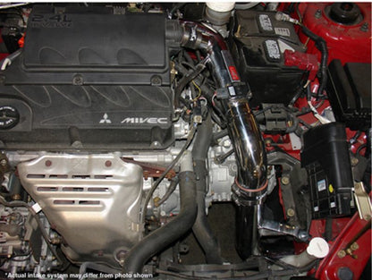 Injen Polished Cold Air Intake 06-09 Eclipse 2.4L 4 Cyl (Manual) SP1870P Photo - Mounted