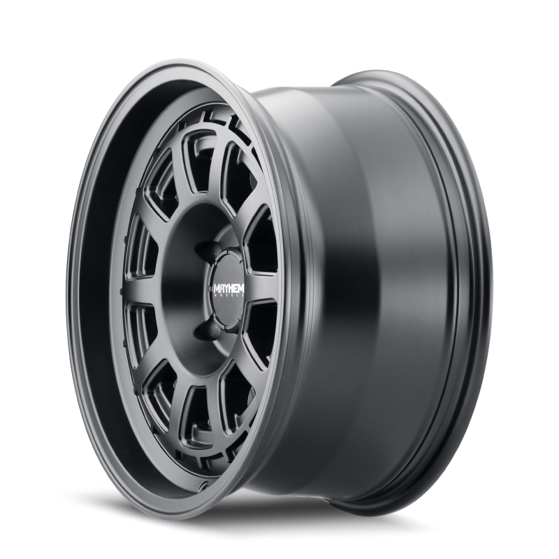 Mayhem 8303 Voyager 17x8.5 / 8x165.1 BP / 0mm Offset / 125.2mm Hub Matte Black Wheel 8303-7881MB0 8303-7881MB0 Photo - Primary