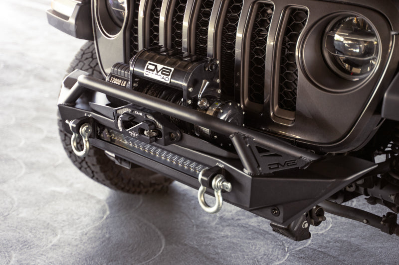 DV8 Offroad 07-23 Jeep Wrangler JK/JL & Gladiator JT FS-1 Series Stubby Front Bumper FBJL-11 FBJL-11 Photo - Unmounted