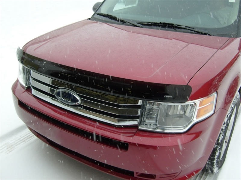 Stampede Vigilante Premium Hood Protector, Smoke, for 2009-2019 Ford Flex 2148-2 Photo - Mounted