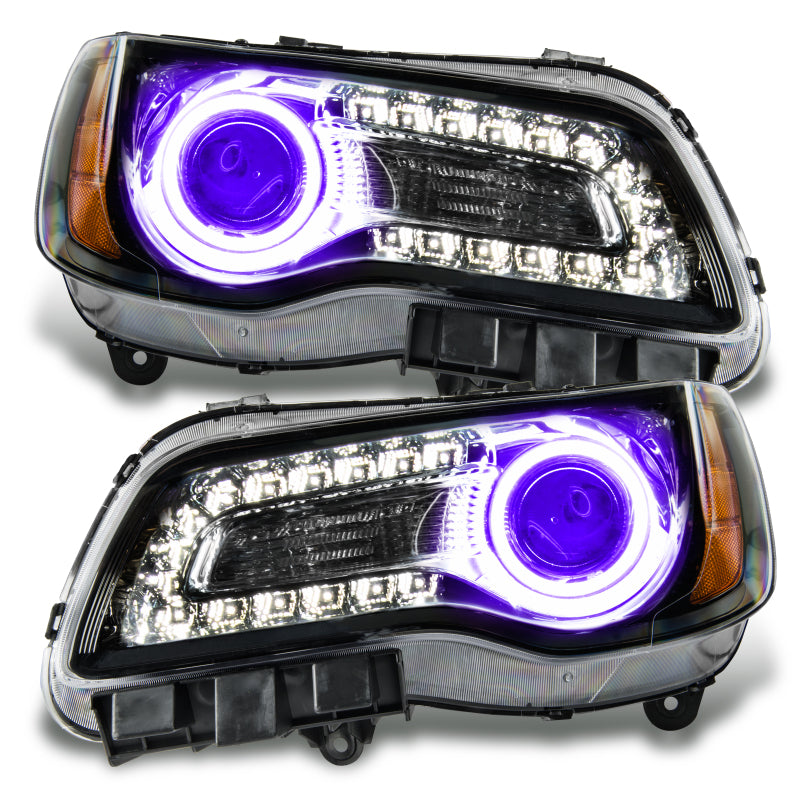 ORACLE Lighting Oracle 11-14 Chrysler 300C SMD HL - Black - NON HID - UV/Purple 7729-007 7729-007 Photo - Primary