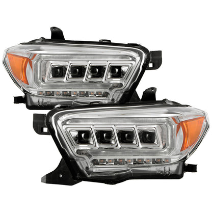 Spyder 16-20 Toyota Tacoma Halogen Model Only High-Power LED Headlights - Chrome PRO-YD-TT16HALAP-C 5088369 5088369 Photo - Primary
