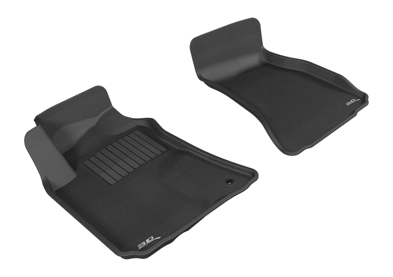 3D MAXpider 2008-2010 Dodge Challenger Kagu 1st Row Floormat - Black L1DG01511509 L1DG01511509 Photo - Primary