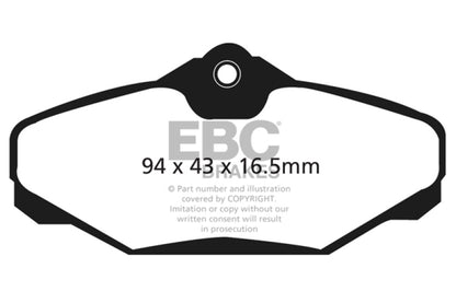 EBC Disc Brake Pad Set DP21624 Photo - Primary