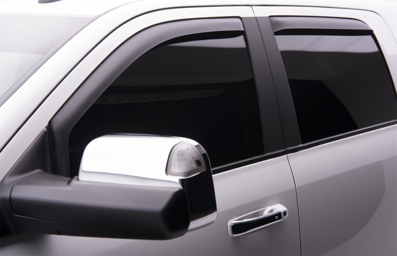 EGR 09-13 Dodge Ram 1500/2500/3500 Crew Cab In-Channel Window Visors - Set of 4 - Matte (572755) 572755 572755 Photo - Mounted