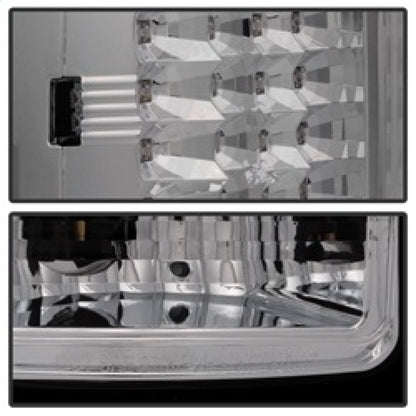 Spyder GMC Sierra 07-13 (Not fit 3500 Dually 4 Rear Wheels)LED Tail Lights Chrome ALT-YD-GS07-LED-C 5014931 5014931 Photo - Unmounted