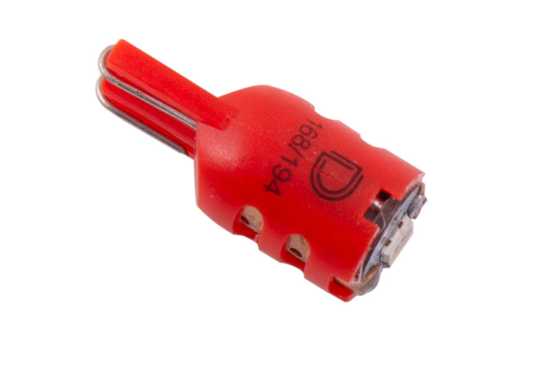 Diode Dynamics 194 LED Bulb HP5 LED - Red Short (Single) DD0337S DD0337S Photo - Primary