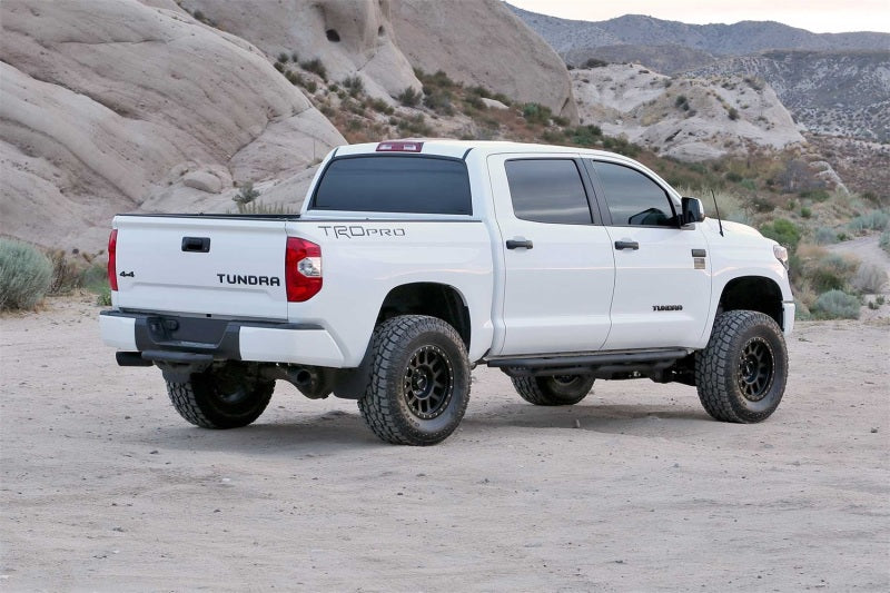 Fabtech 16-19 Toyota Tundra TRD PRO 4WD 4in Perf. System w/DL 2.5 Resi Coilovers & Rear DL Shocks K7078DL K7078DL Photo - Mounted