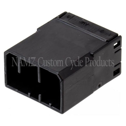 NAMZ AMP Multilock 8-Position Male Wire Cap Housing (HD 73108-96BK) NA-174931-2 NA-174931-2 Photo - Primary