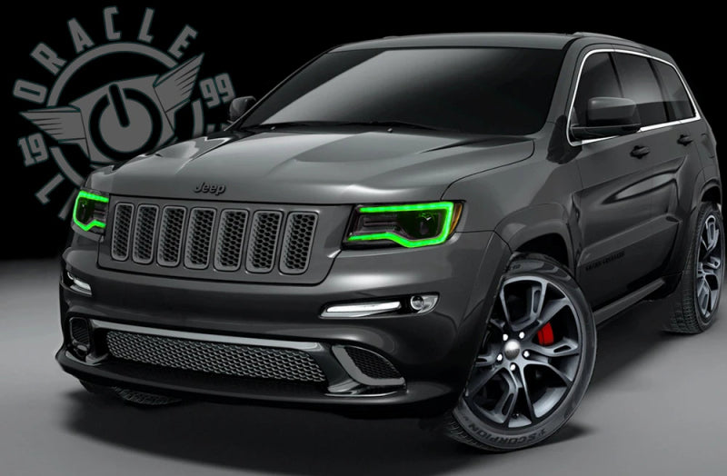 ORACLE Lighting Oracle 14-21 Jeep Grand Cherokee Dynamic Headlight DRL Upgrade Kit - ColorSHIFT - Dynamic 1284-332 1284-332 User 3