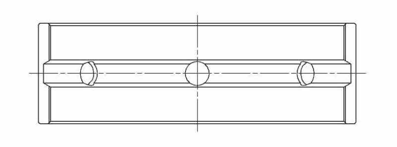 ACL Toyota ZGR-FE V6 Lotus Evora Exige Std High Performance W/ Xtra Oil Clearance Main Bearing Set 4M8468HX-STD 4M8468HX-STD Technical Drawing