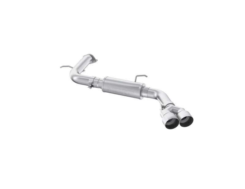 MBRP 21-24 Hyundai Elantra Aluminized Steel 3in Axle-Back Single Rear Exit with Dual Outlet Tip S4712AL S4712AL Photo - Primary