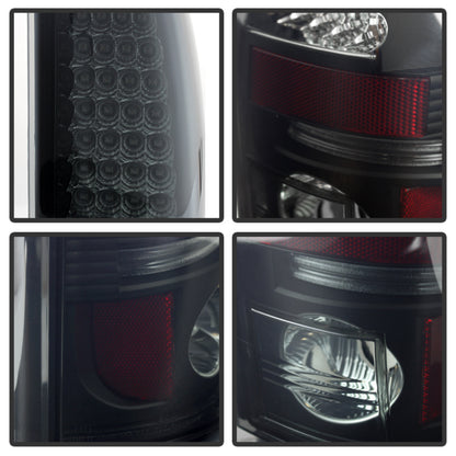 Spyder Chevy Silverado 1500 99-02 (Not Fit Stepside) LED Tail Lights Blk Smke ALT-YD-CS99-LED-BSM 5078063 5078063 User 1