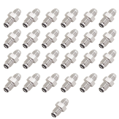 Russell Performance -6 AN (male to 1/2in-20 O-ring seal) Power Steering Adapter (25 pcs.) 648019 648019 Photo - Primary