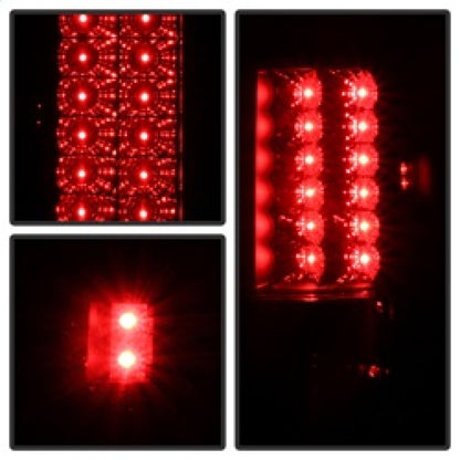 Spyder Ford F150 side 04-08 (Not Fit Heritage & SVT)LED Tail Lights Blk Smke ALT-YD-FF15004-LED-BSM 5078131 5078131 Photo - Unmounted