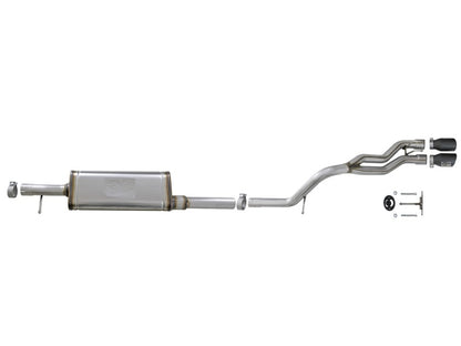 aFe  POWER 49-48054-B Rebel Series 2-1/2"409 SS Cat-Back Exhaust System 49-48054-B Photo - Unmounted
