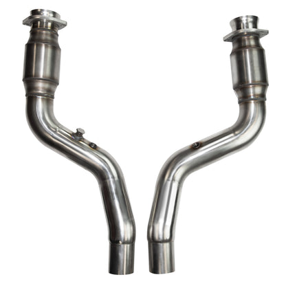 Kooks 11-13 Charger SRT8 3inx 2 3/4in Green Cat SS Conn. Pipes 31013310 Photo - Close Up