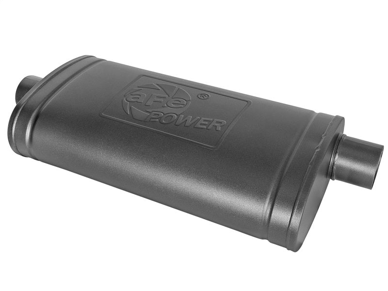 aFe MACH Force-Xp 409 Stainless Steel Muffler w/ High-Temp Black finish 49M00016-B Photo - Primary