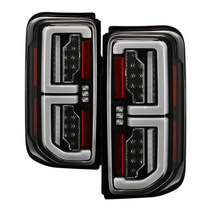 SPYDER 21-23 Ford Bronco (Factory LED Model Only) LED Tail Lights - Black (ALT-YD-FB21LED-LED-BK) 5088765 5088765 Photo - Primary