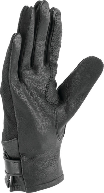Kuryakyn Leather By River Road Pecos Leather Mesh Gloves Black Womens - Small 094511 094511 User 1