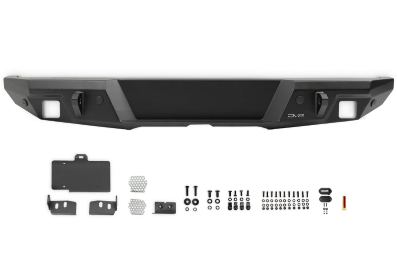 DV8 Offroad 18-23 Wrangler JL FS-7 Series Rear Bumper RBJL-12 RBJL-12 Photo - Unmounted
