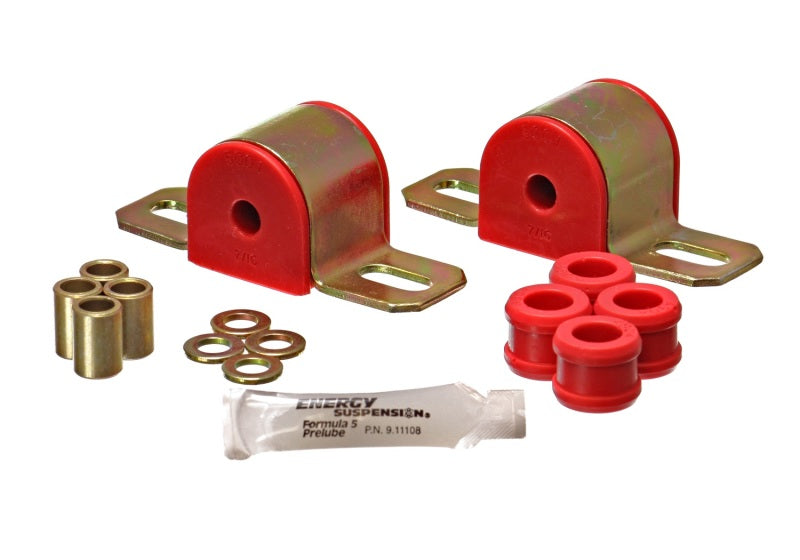 Energy Suspension Sway Bar Bushing Set Red Chevrolet Corvette All 1963-1982 3.5153R Photo - Primary