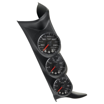 Autometer A-Pillar w/Speaker Gm 01-07 Boost/Egt/Trans Black Speaker P73021 Photo - Primary