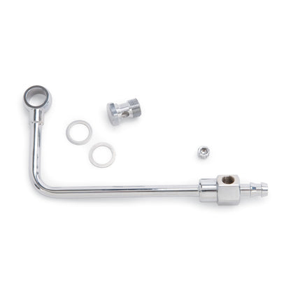 Edelbrock Fuel line, For  carburetors, 3/8" barb inlet, 1/8" NPT fuel 8126 Photo - Primary