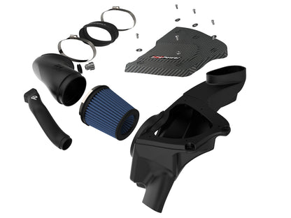 aFe Magnum FORCE Stage-2 Si Pro 5R Carbon Fiber CAI w/Filter 08-13 BMW M3 (E90/92/93) V8-4.0L 54-82952-C 54-82952-C Photo - Unmounted