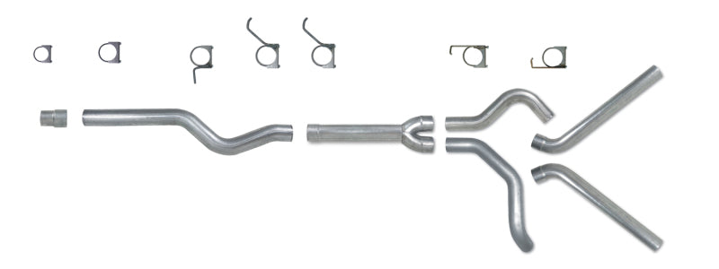 Diamond Eye Performance Diamond Eye KIT 4in CB MFLR RPLCMENT PIPE DUAL SS: 2006-2007.5 CHEVY/GMC 6.6L 2500/3500 K4124S-RP K4124S-RP Photo - Primary