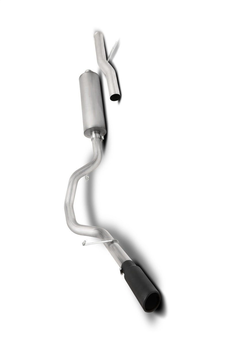 Gibson 21-22 Chevy Tahoe / GMC Yukon 5.3L 3in Cat-Back Single Exhaust System Stainless - Black Elite 615638B 615638B Photo - Primary