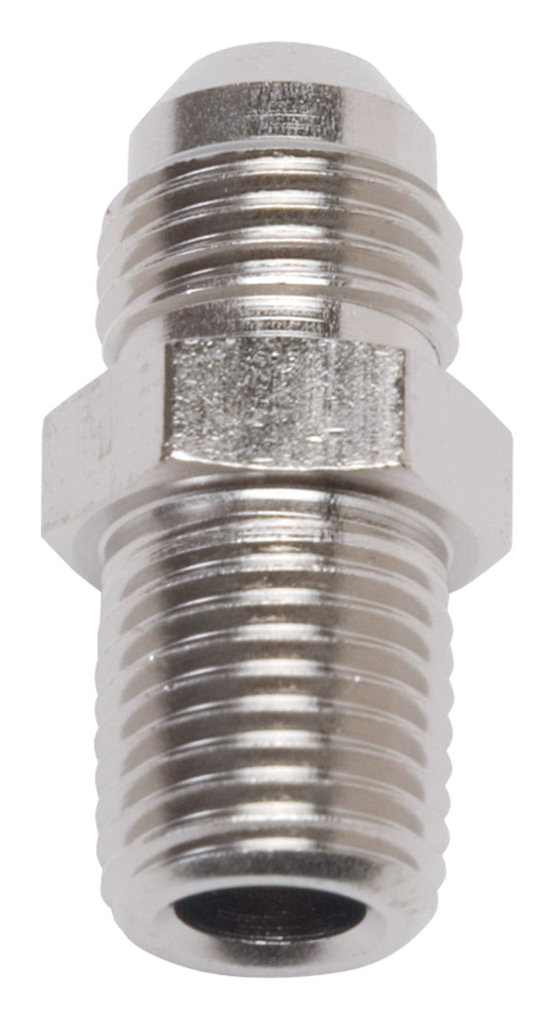 Russell -3 AN Straight Flare To Pipe Adapter (Endura Finish) 660411 Photo - Primary