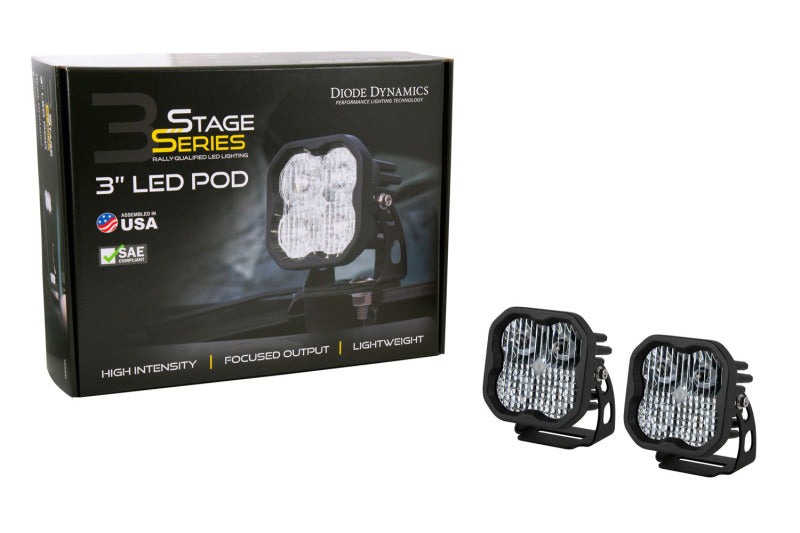 Diode Dynamics 21-22 Ford Bronco SS3 LED Ditch Light Kit - Sport Yellow Combo DD7185 DD7185 User 5